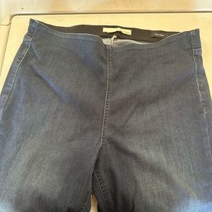 Ella Moss super flare Jean size 32 navy wash only worn once